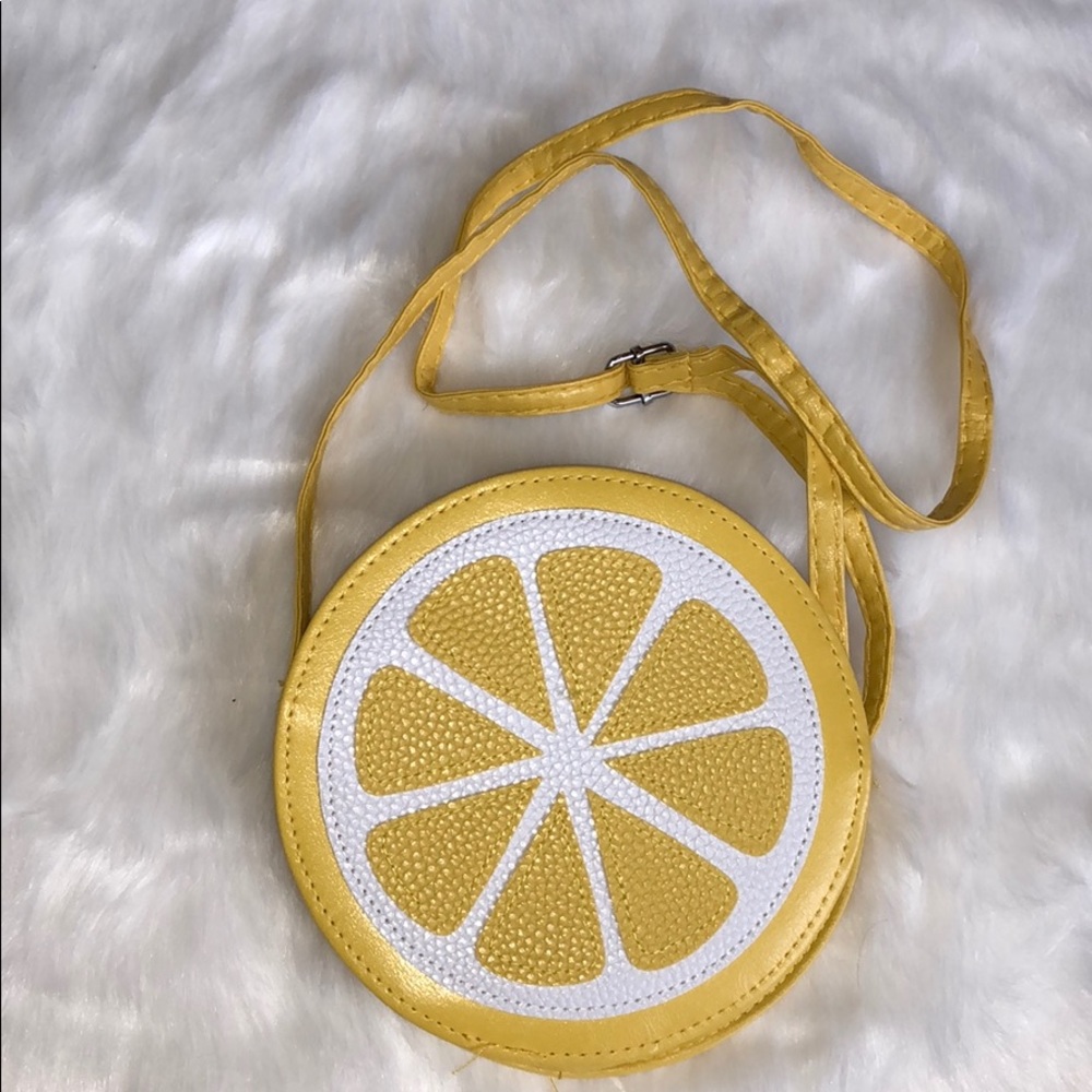 Fun lemon purse brand new